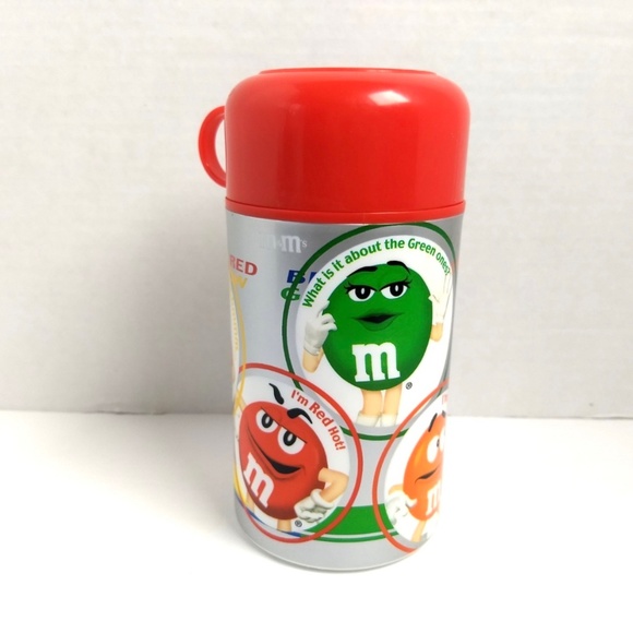 M&Ms Thermos Red 2002 11.5 oz Collectible - Picture 4 of 4